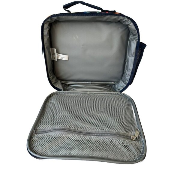 TOMMY BAHAMA KIDS LUNCH BOX BAG INSULATED DINOSAURS NAVY 8 X 10 NWT - Picture 6 of 6